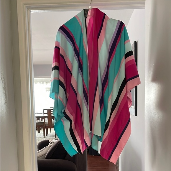 One size Jackets & Blazers - Lane Bryant Multicolor Striped Jacket